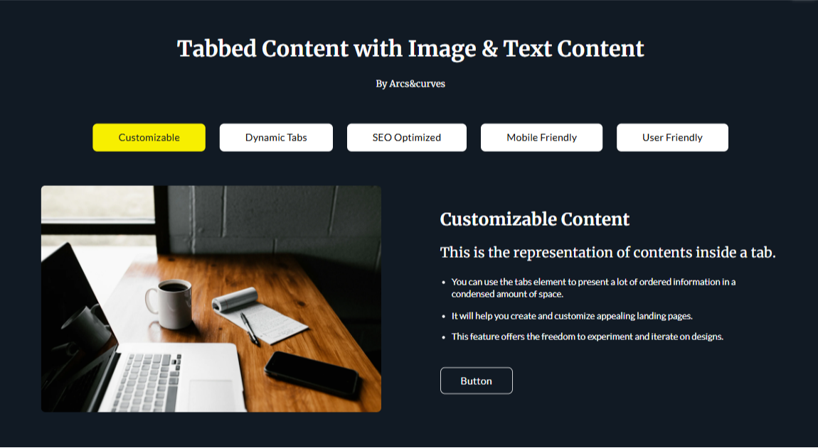 Customize UI styles as per requirements